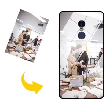 Custom Xiaomi Redmi Note 4X Tempered Glass Phone Case with Your Own Photos, Texts, Design, etc.