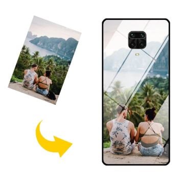 Xiaomi Redmi Note 9S gehärtetes Glas Handyhülle mit eigenem Design und Foto selbst online gestalten