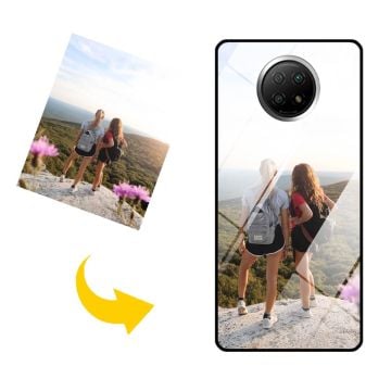 Custom Xiaomi Redmi Note 9T Tempered Glass Phone Case with Your Own Photos, Texts, Design, etc.