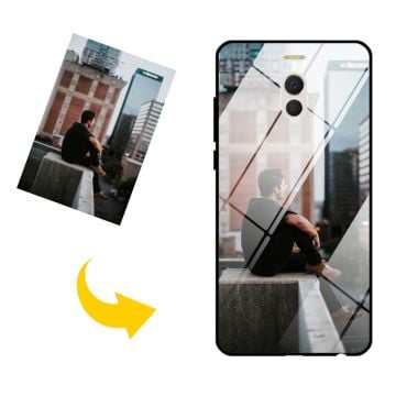 MEIZU Note 6 gehärtetes Glas Handyhülle mit eigenem Design und Foto selbst gestalten