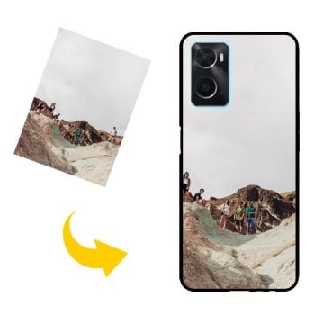 OPPO A76 puhelimen suojakuori omalla kuvalla