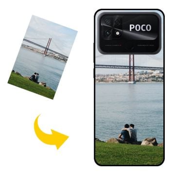 Custom Made Xiaomi Poco C40 Phone Case with Your Photos, Texts, Design, etc.