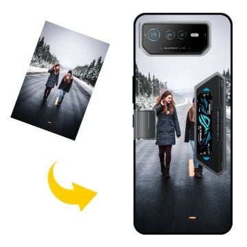 حافظة هاتف مخصصة ASUS ROG Phone 6D Ultimate تحتوي على صورك ونصوصك وتصميمك وما إلى ذلك.