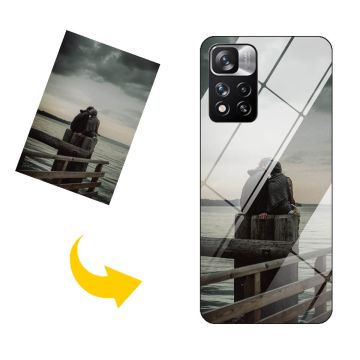Xiaomi Redmi Note 11 Pro (China) gehärtetes Glas Handyhülle mit eigenem Foto und Design selber online machen
