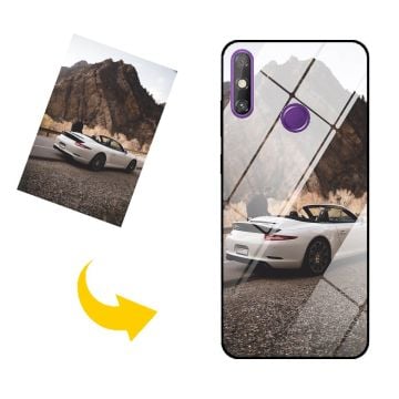 HUAWEI Enjoy 20e gehärtetes Glas Handyhülle mit eigenem Foto und Design selber online machen