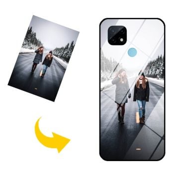 Realme C21 - tee oma puhelimen suojakuori karkaistulla lasilla omalla kuvalla