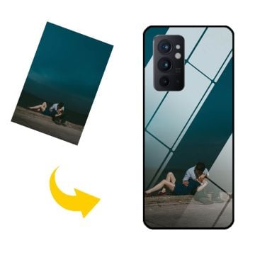 Custom OnePlus 9RT 5G Tempered Glass Phone Case with Your Own Design, Photos, Texts, etc.