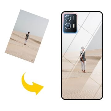 vivo iQOO U5 gehärtetes Glas Handyhülle mit eigenem Design und Foto selbst online machen