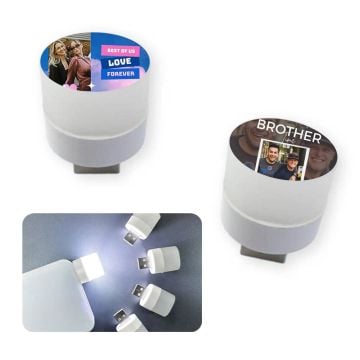 Mini luz nocturna USB con foto personalizada