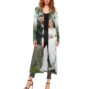 Custom Made Women's Long-sleeved Cloak