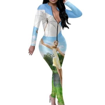 Body de mujer con foto personalizada