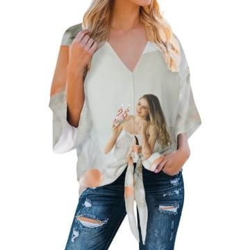 Lag din egen chiffonbluse med bilde