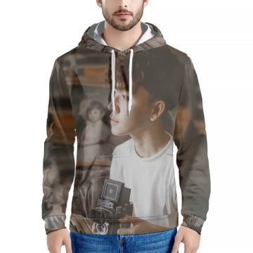 Sudadera con capucha para hombre con foto personalizada