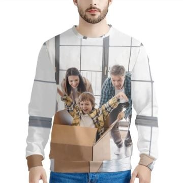 Jersey de hombre personalizado con foto y letra