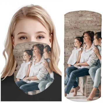 Custom Made Sports Outdoor Scarf Turbans with your photos, texts, design, etc.