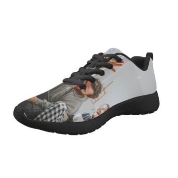 Mesh hardloopschoenen voor heren ontwerpen en maken met eigen foto