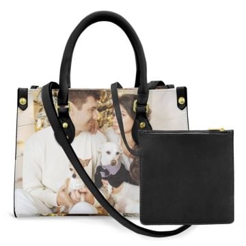Bolso de PU con foto personalizada