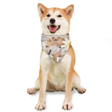 Custom Made Pet Bandana with your own photos, texts, design, etc.