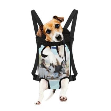 Custom Made Pet Backpack with your photos, texts, design, etc.