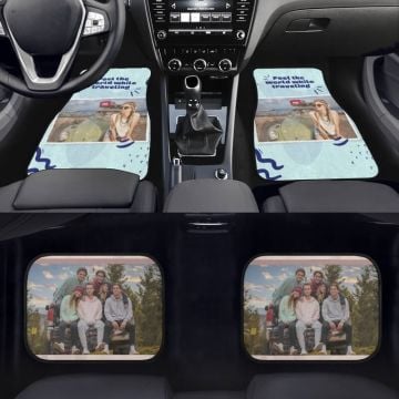 Customized Car Floor Mats with your photos, texts, design, etc.