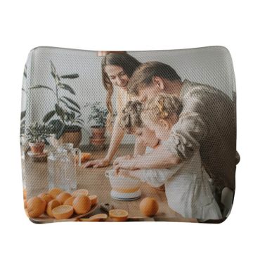 Cojín de soporte lumbar con foto personalizada