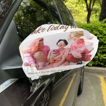 Cubiertas de espejos retrovisores laterales con foto personalizada