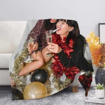 Gepersonaliseerde deken zelf ontwerpen met eigen foto