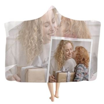 Verdikte deken met capuchon ontwerpen en maken met eigen foto
