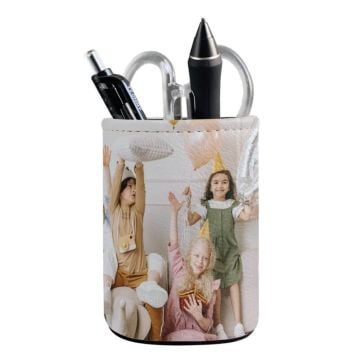 Custom Pen Holder with your photos, texts, design, etc.