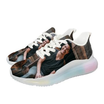 Zapatos con colchón de aire personalizado con foto y letra
