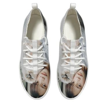 Zapatos de skate para hombre con foto personalizada