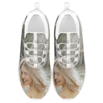 Personalisierte leichte Laufschuhe mit Foto und Design selbst gestalten