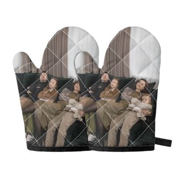 Personalisierte 1 Paar Ofenhandschuhe mit Foto und Design selbst online machen