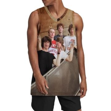 Camiseta de baloncesto para hombre con foto personalizada
