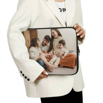 Custom Laptop Sleeve Bag With Photos, Name, Design, etc.