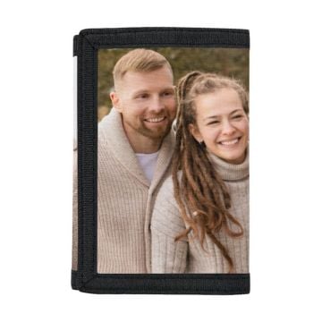 Personalized Trifold Wallet With Photos, Design, Texts, etc.