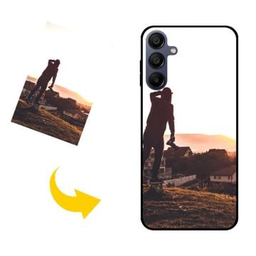 Personalisierte Samsung Galaxy A15 Handyhülle mit Foto und Design selbst gestalten