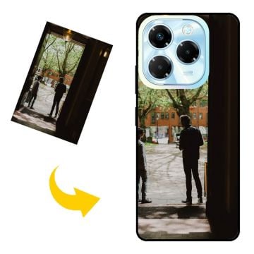 Personalized Infinix Note 40X 5G Phone Case with Photos, Name, Design, etc.