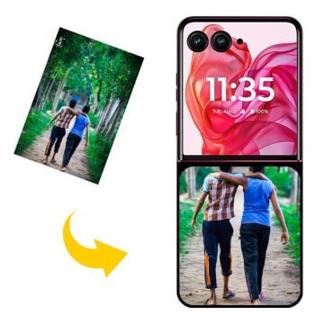 Personalized Motorola razr+ 2024 Phone Case with Pictures, Design, Texts, etc.