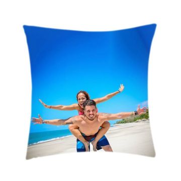 Custom Throw Pillow - 16" x 16" - One Side Printing
