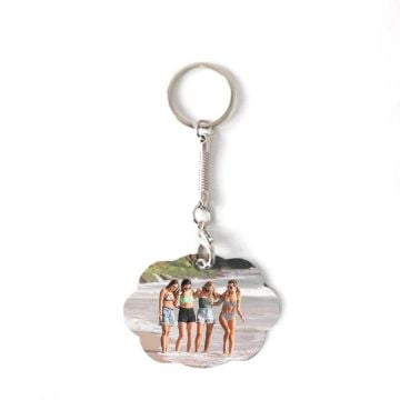 Llavero Nube de Aluminio con foto personalizada