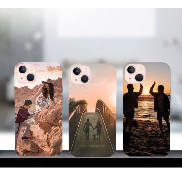 Personalized iPhone 13 Real Wood Phone Case With Photos, Design, Texts, etc.