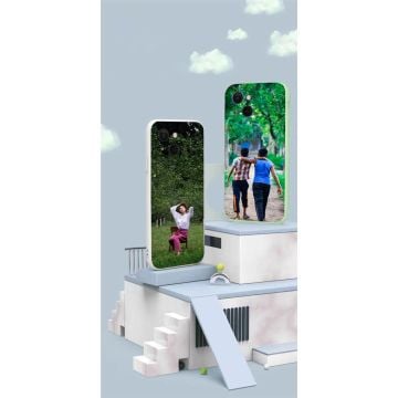 iPhone 14 Plus einfarbige Handyhülle mit eigenem Foto selbst online gestalten