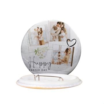 Personalisierte Ostergeschenke - Personalisierte Runde Anstecknadeln (58 mm) mit Foto und Design selbst gestalten