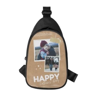 Personalisierte Vatertagsgeschenke - Brusttasche mit eigenem Foto selbst online gestalten