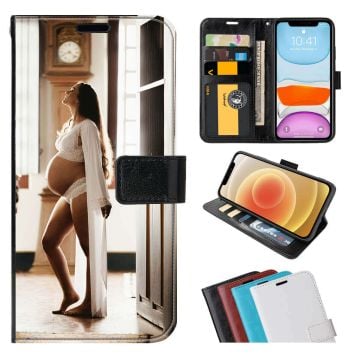 Xiaomi Redmi Note 11 Pro (China) Leder Flip Case Handyhülle mit eigenem Foto und Design selbst gestalten