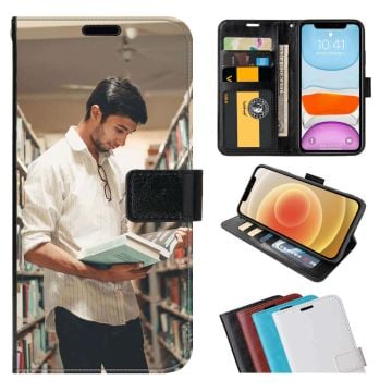 gepersonaliseerd Samsung Galaxy A34 flip telefoonhoesje maken met eigen foto