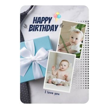 Regalos personalizados para bebés - Manta polar para fotos de 70 x 100 cm (27,6" x 39,4") con foto personalizada