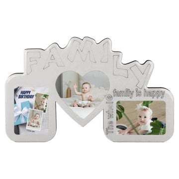 Personlig babypresent - Gör din egen familjebildram med foto