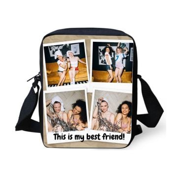 Personlig gave til kjæresten - Lag ditt egendesignede lille lette crossbody-veske med bilde